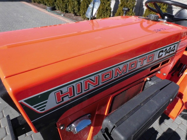 Hinomoto C144 14KM 4x4 kubota iseki mitsubishi super stan — zdjęcie 3