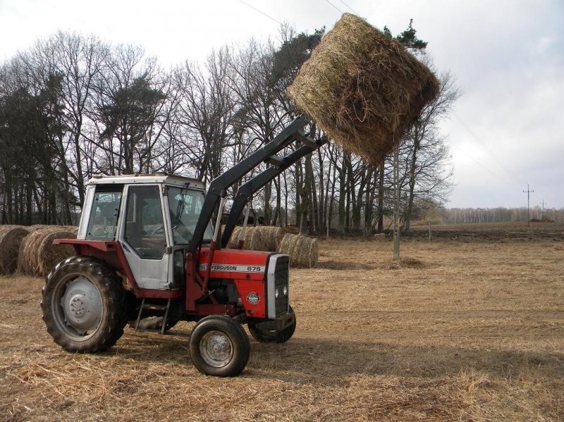 massey ferguson 675 z turem — zdjęcie 1