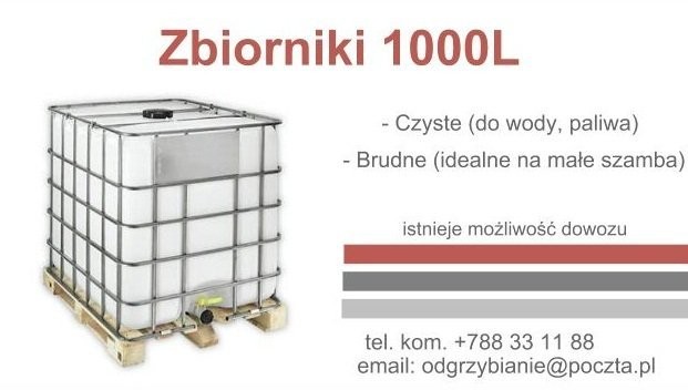 Zbiorniki 1000L !!! — zdjęcie 2