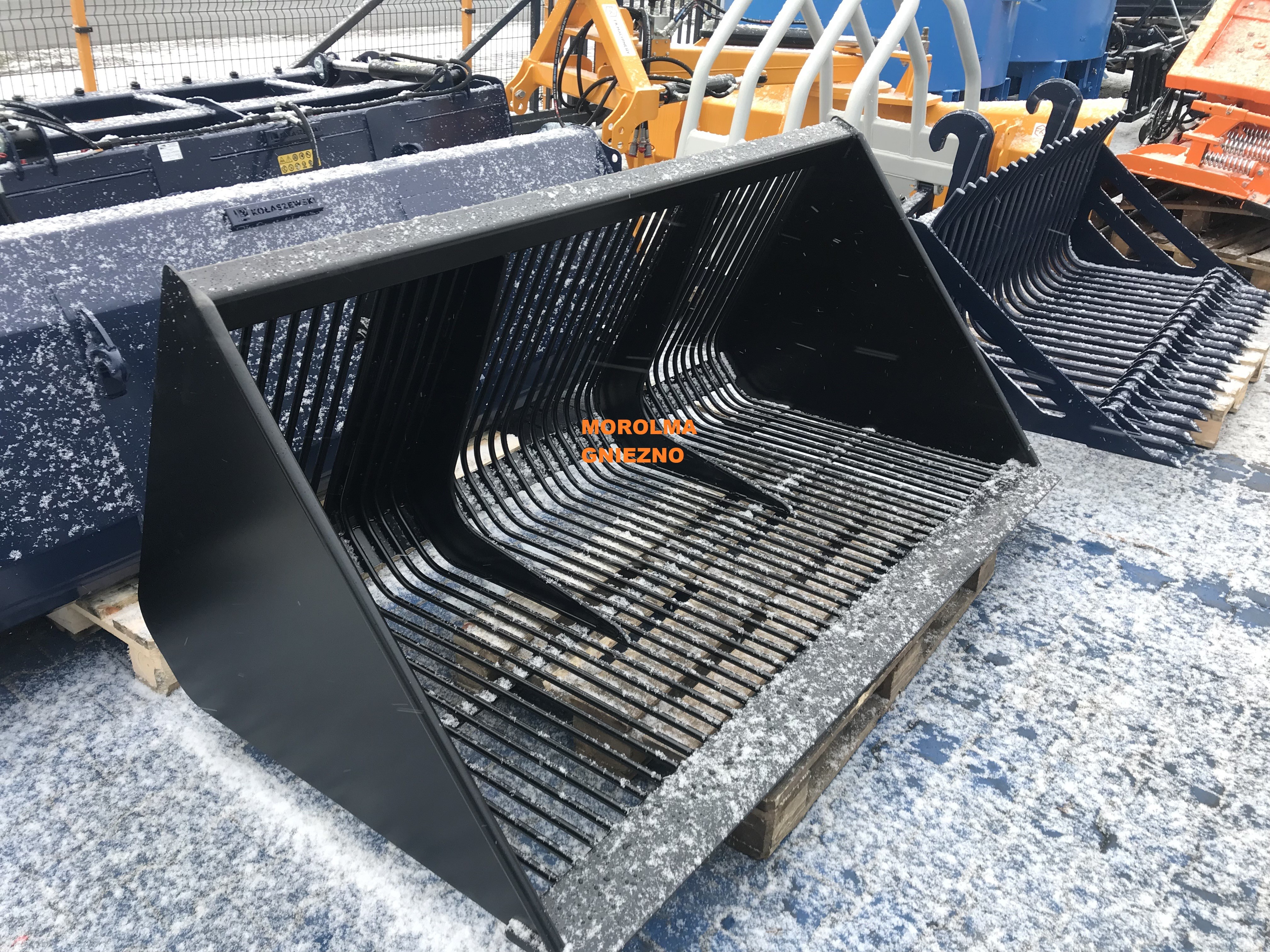 HIT Łyżka do zadawania pasz FK MACHINERY z frezem hydraulicznym i inne — zdjęcie 6