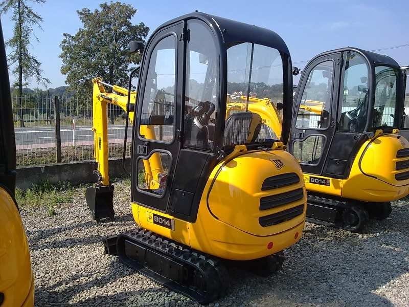 JCB 8014 - rocznik: 2007 - minikoparka — zdjęcie 4