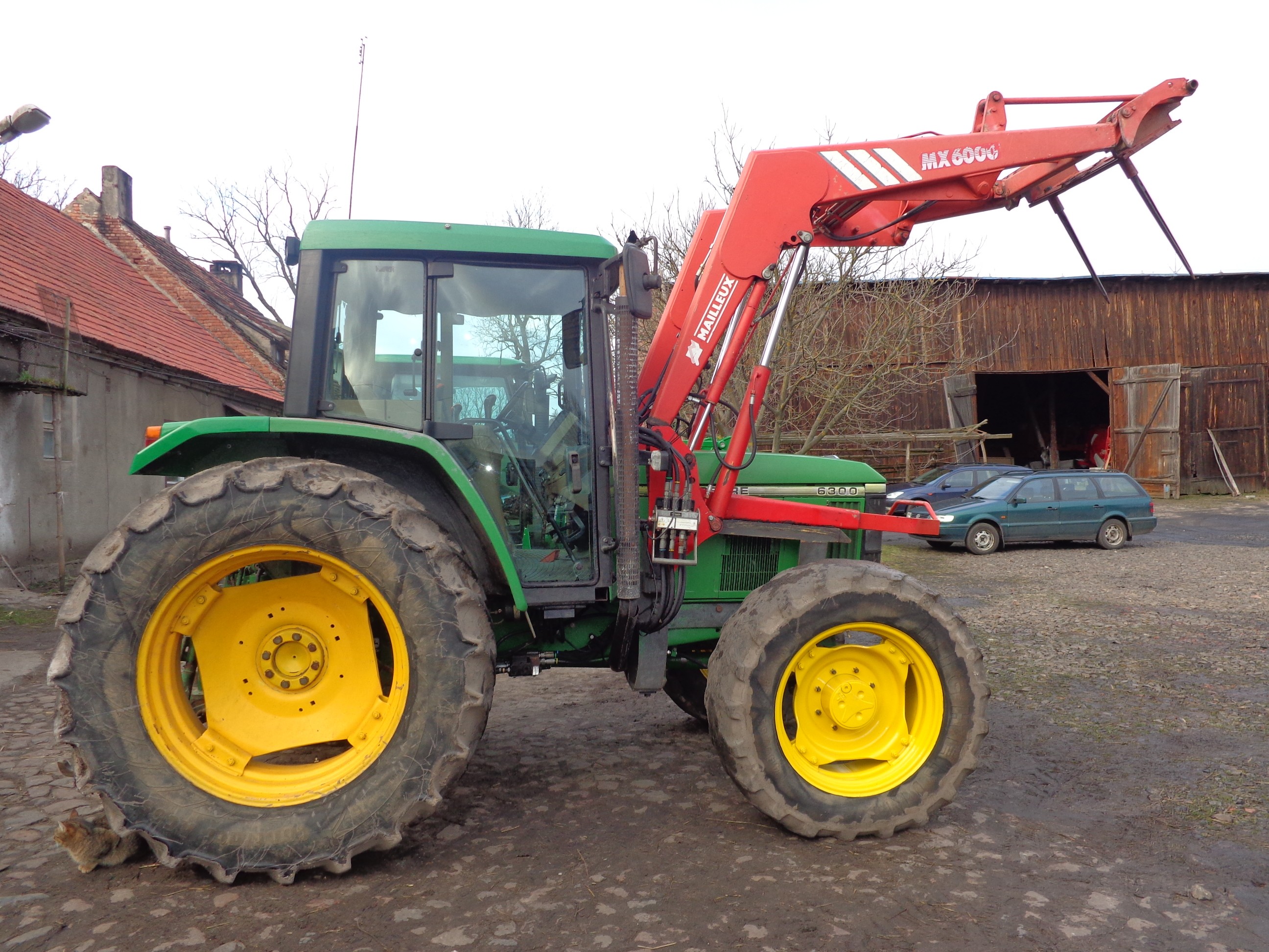 Sprzedam John Deere 6300 z turem — zdjęcie 1