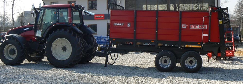 Rozrzutnik obornika Metal-Fach N267 - 8t — zdjęcie 5