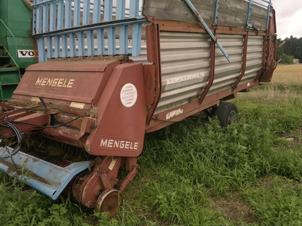 Przyczepa samozbierająca MENGELE LAW 350 — zdjęcie 1