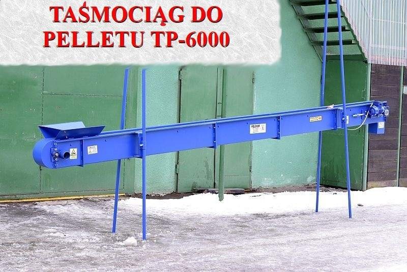 PRZENOŚNIK TAŚMOWY DO PELLETU I INNYCH MATERIAŁÓW SYPKICH: TP-6000 — zdjęcie 5