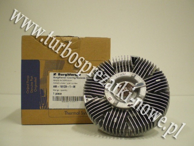 Wiskoza / sprzęgło wiskotyczne BorgWarner KKK     18139-1 /  AL79618