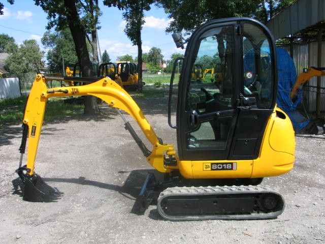 Okazja! Koparka JCB 8018 2008 rok — zdjęcie 1