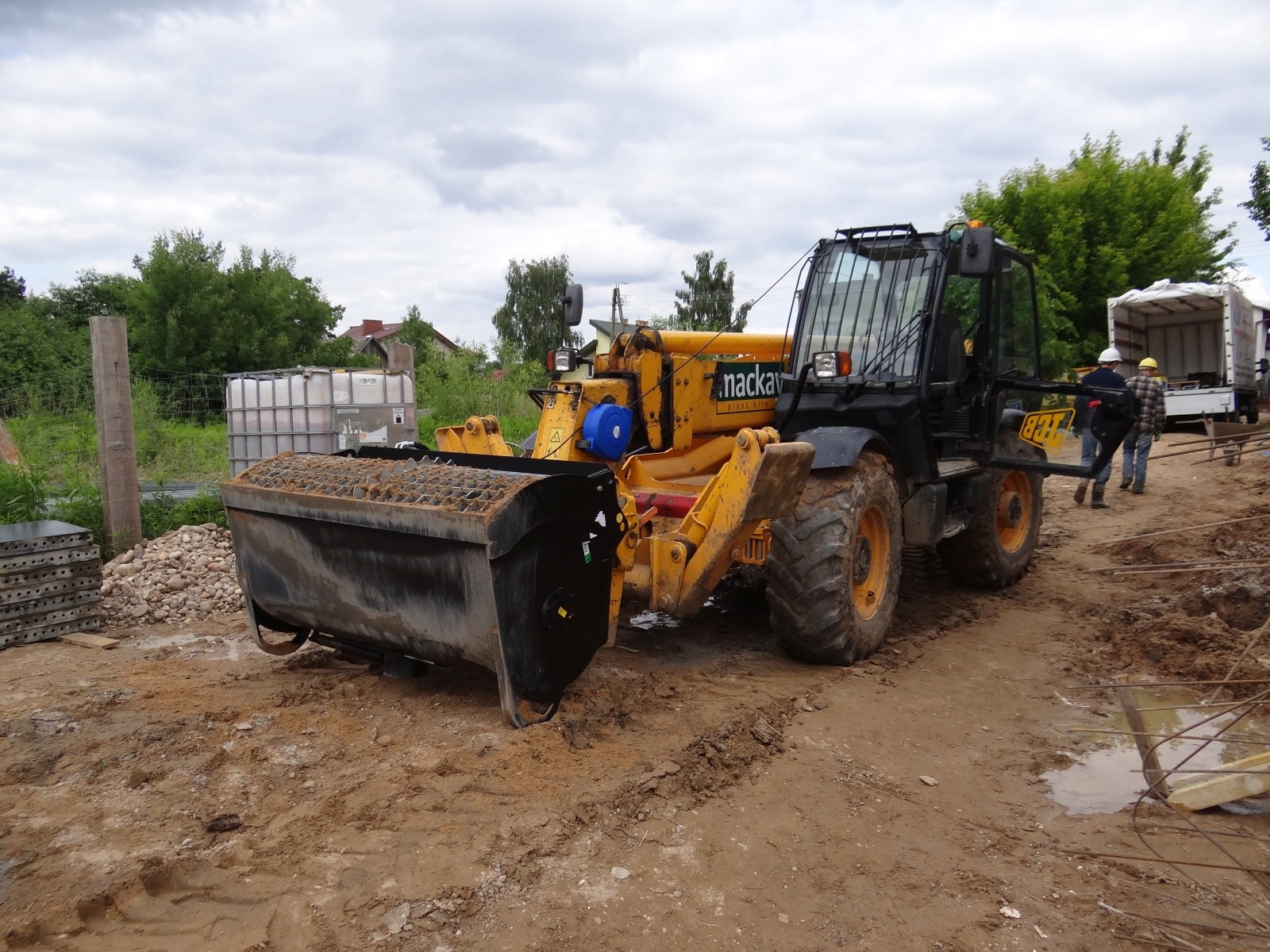 Mieszalnik ( łyżka ) do betonu do ładowarki teleskopowej Manitou, JCB — zdjęcie 2