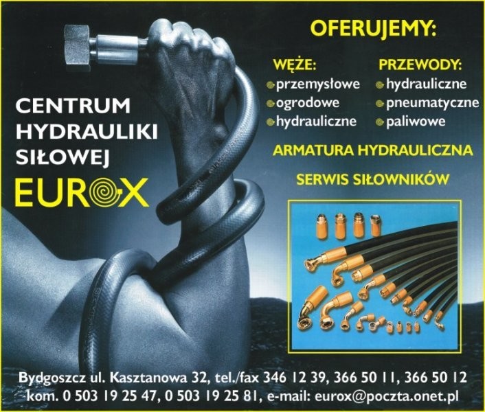 Wysokociśnieniowe przewody hydrauliczne