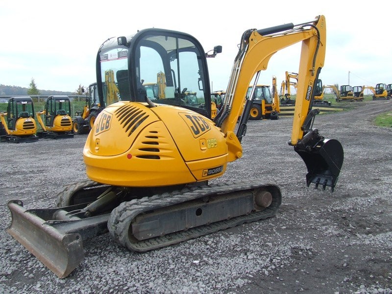 minikoparka JCB 8055 rok 2008.,. — zdjęcie 3