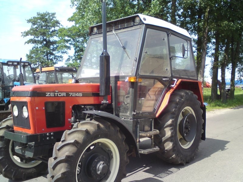 zetor 7245 stan idealny 1990r 1 właściciel — zdjęcie 1