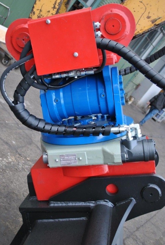 OBROTNICE HYDRAULICZNE 360 stopni DO ŁYŻEK. — zdjęcie 3