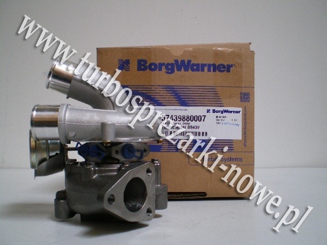 Toyota - Turbosprężarka BorgWarner KKK 2.0 D-4D 57439880007 /  727210-