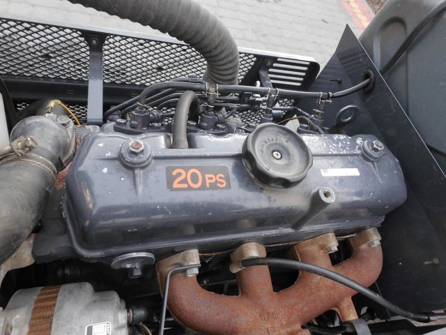 Mitsubishi D2050 Super stan mini traktor iseki kubota yanmar — zdjęcie 8