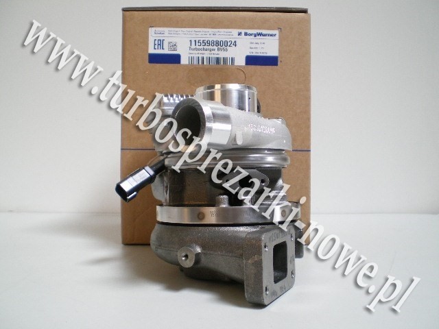 JCB - Turbosprężarka BorgWarner KKK 4.8 11559700024 /  11559880024 /  