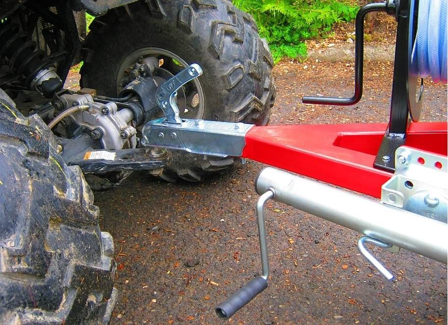 OPRYSKIWACZ SPALINOWY NA PRZYCZEPIE JEDNOOSIOWEJ, 400L, 6,5 kM,  — zdjęcie 7