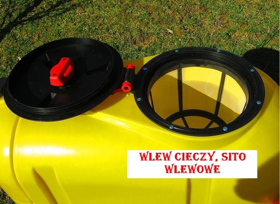 Przenośny opryskiwacz spalinowy, napęd z silnika o mocy 6.5 200L — zdjęcie 4