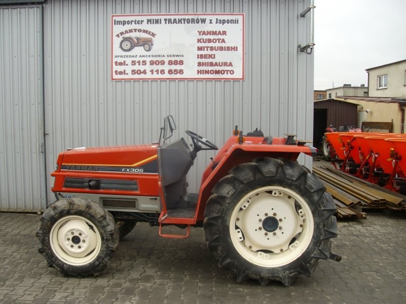 Mini traktorek Yanmar FX 305, 30KM, 4x4 KUBOTA — zdjęcie 1