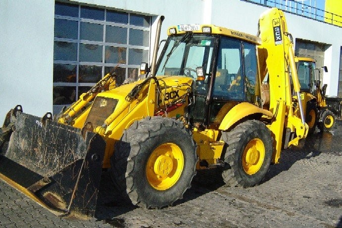 JCB 3CX SUPER. koła równe obie osie skrętne — zdjęcie 3