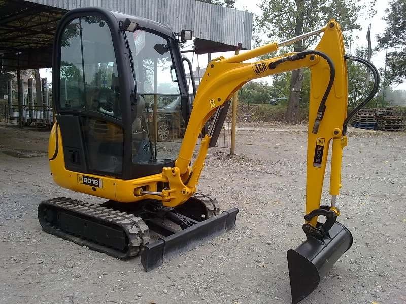JCB 8018 minikoparka gąsienicowa 2008r.