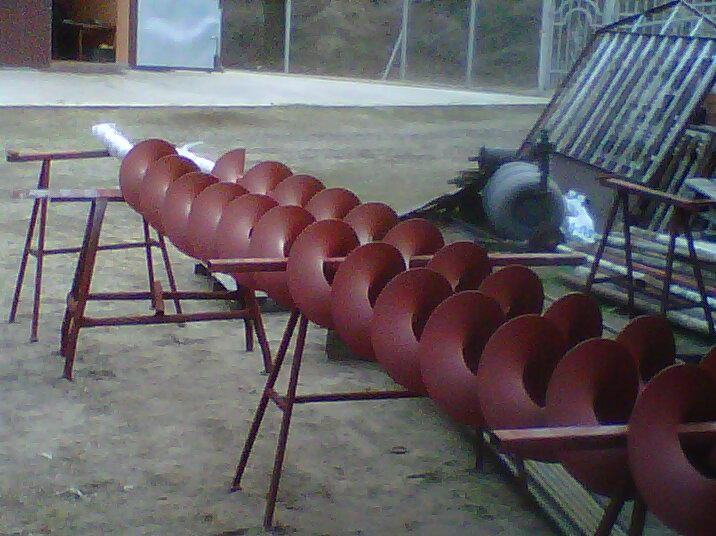 podajnik ślimakowy, , spirala transportowa, żmijka, transporter spiral