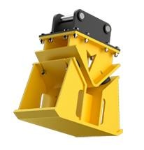 Zagęszczarka hydrauliczna do koparko-ładowarki CAT, JCB, KOMATSU, CASE