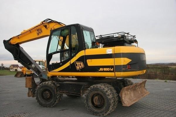 koparka kołowa JCB JS 160W z 2004 r., BW WANICKI — zdjęcie 3