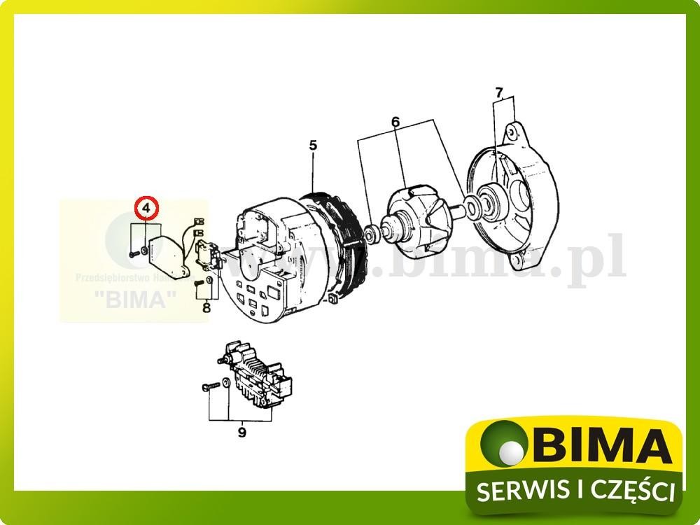 Regulator napięci Massey Ferguson 3090,3095,3115,3125 — zdjęcie 2