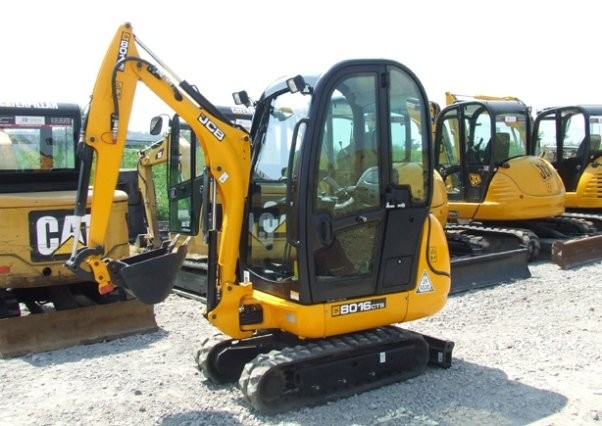 Minikoparka gąsienicowa JCB 8016
