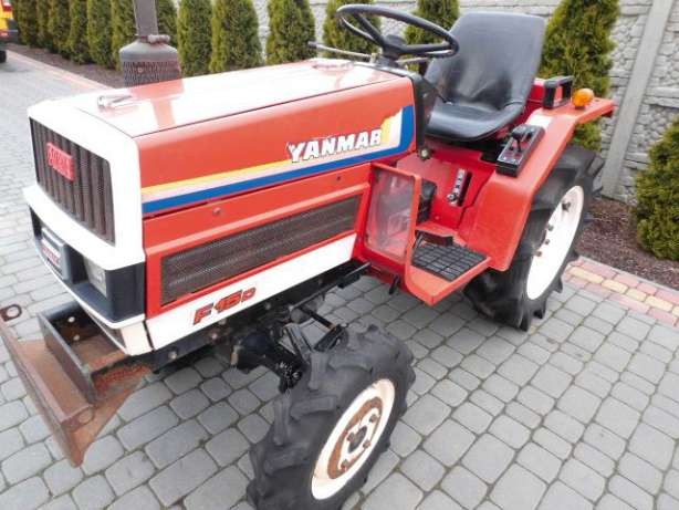 Yanmar F15 15KM 4x4 mini traktorek ogrodniczy kubota iseki — zdjęcie 2