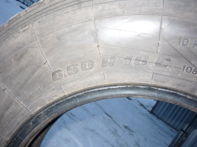 Opony jak nowe 6.50/16C — zdjęcie 1