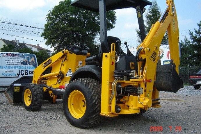 4X4-JCB MINI CX Napęd 4X4. Stan idealny. Rok 2008. — zdjęcie 2