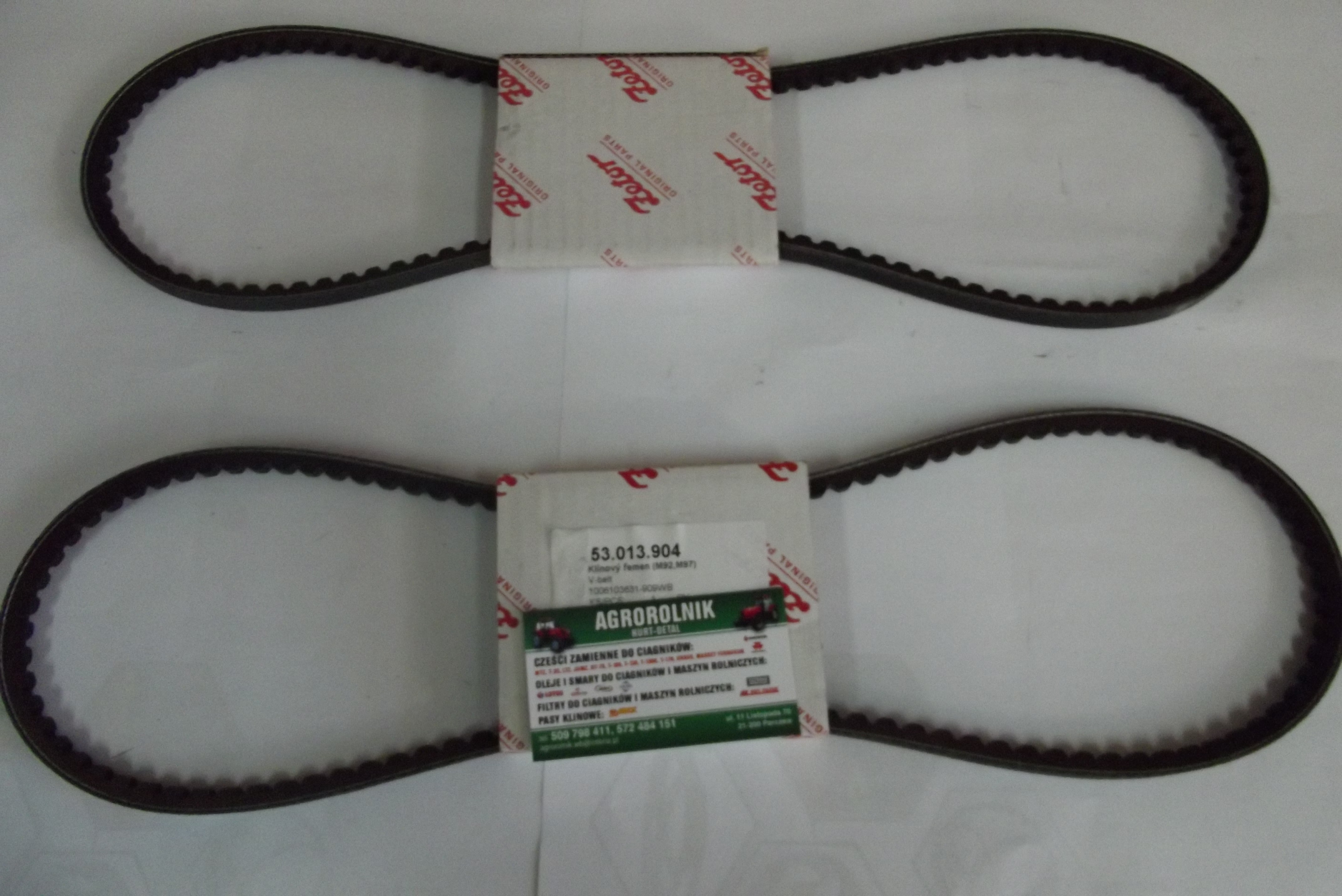 Pasek klinowy AVX 10x1113 LA do Zetor 3321-7341 Super .ORYGINAŁ  — zdjęcie 2