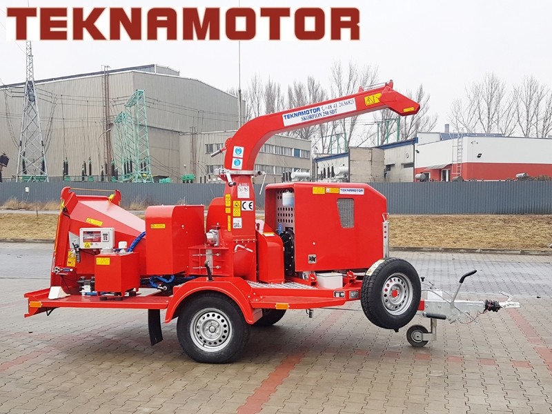 Mobile Holzhacker Skorpion 250SDT - TEKNAMOTOR — zdjęcie 3
