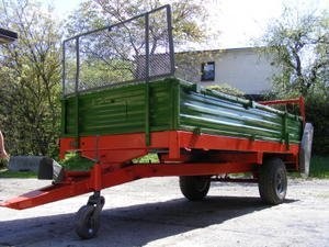 Rozrzutnik obornika Agromet 3,5 tony — zdjęcie 1
