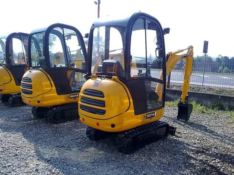 JCB 8014 - rocznik: 2007 - minikoparka — zdjęcie 3