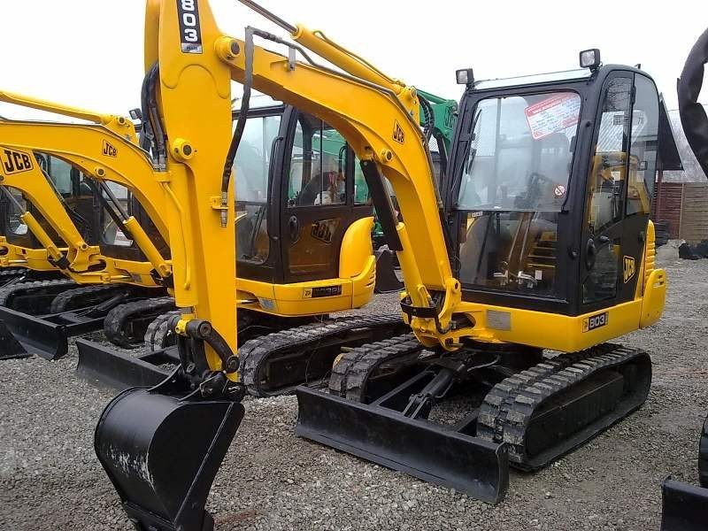JCB 803 Plus 2005 rok 3t *** mini koparka — zdjęcie 3