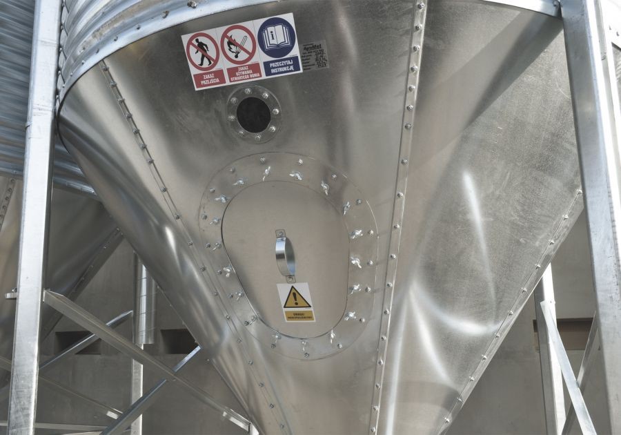 Silos silosy paszowe do zboża materiałów sypkich agro met — zdjęcie 4