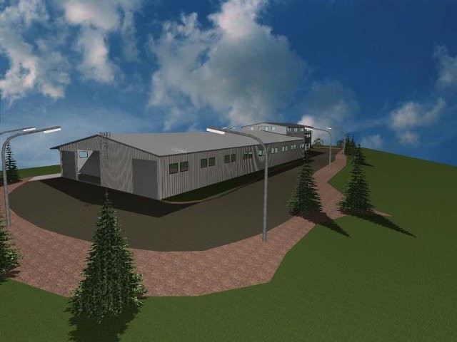 Steel lightweight halls (designing & assembling) — zdjęcie 5