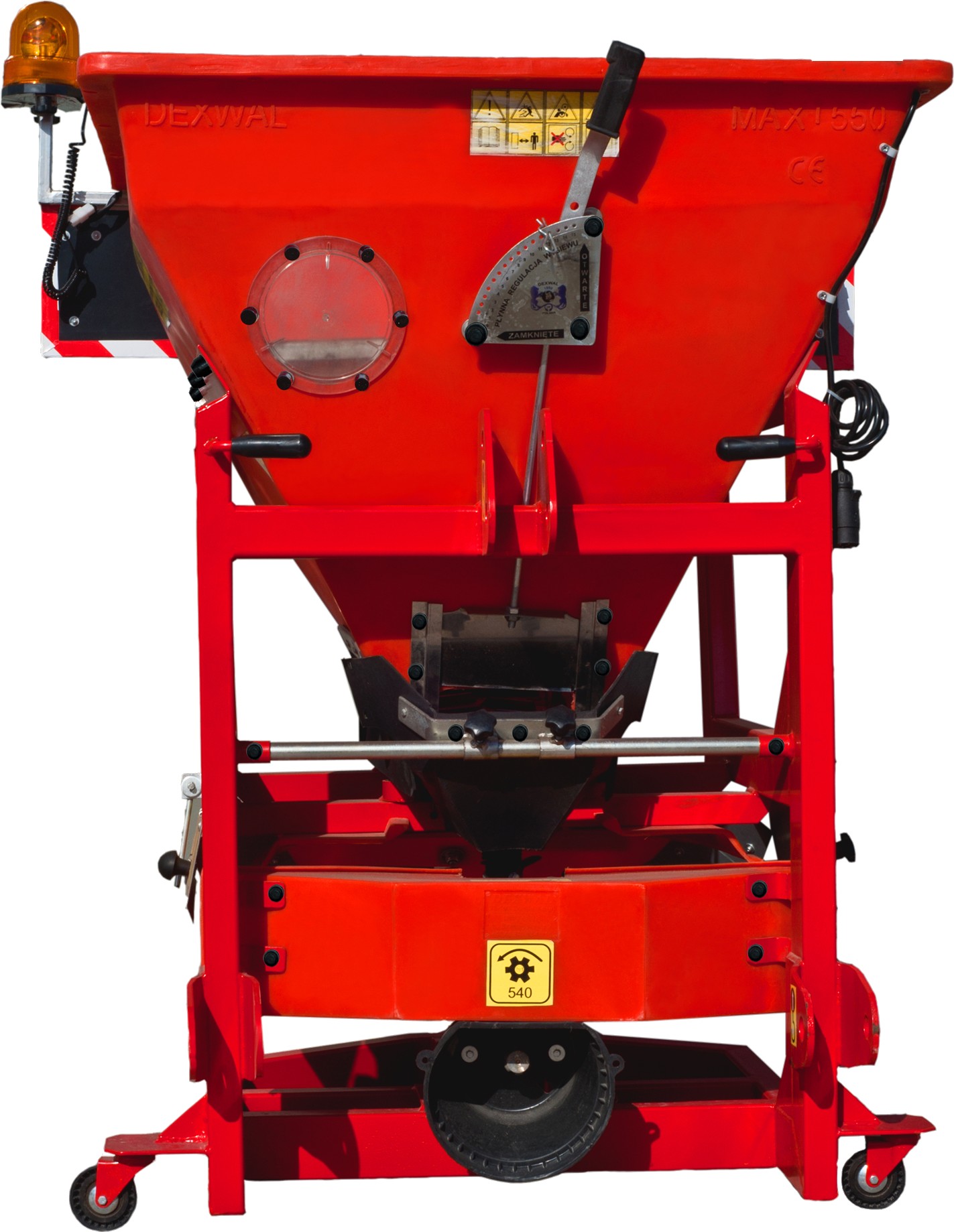 Piaskarka Komunalno Drogowa Zawieszana 380 L / 550 KG — zdjęcie 3