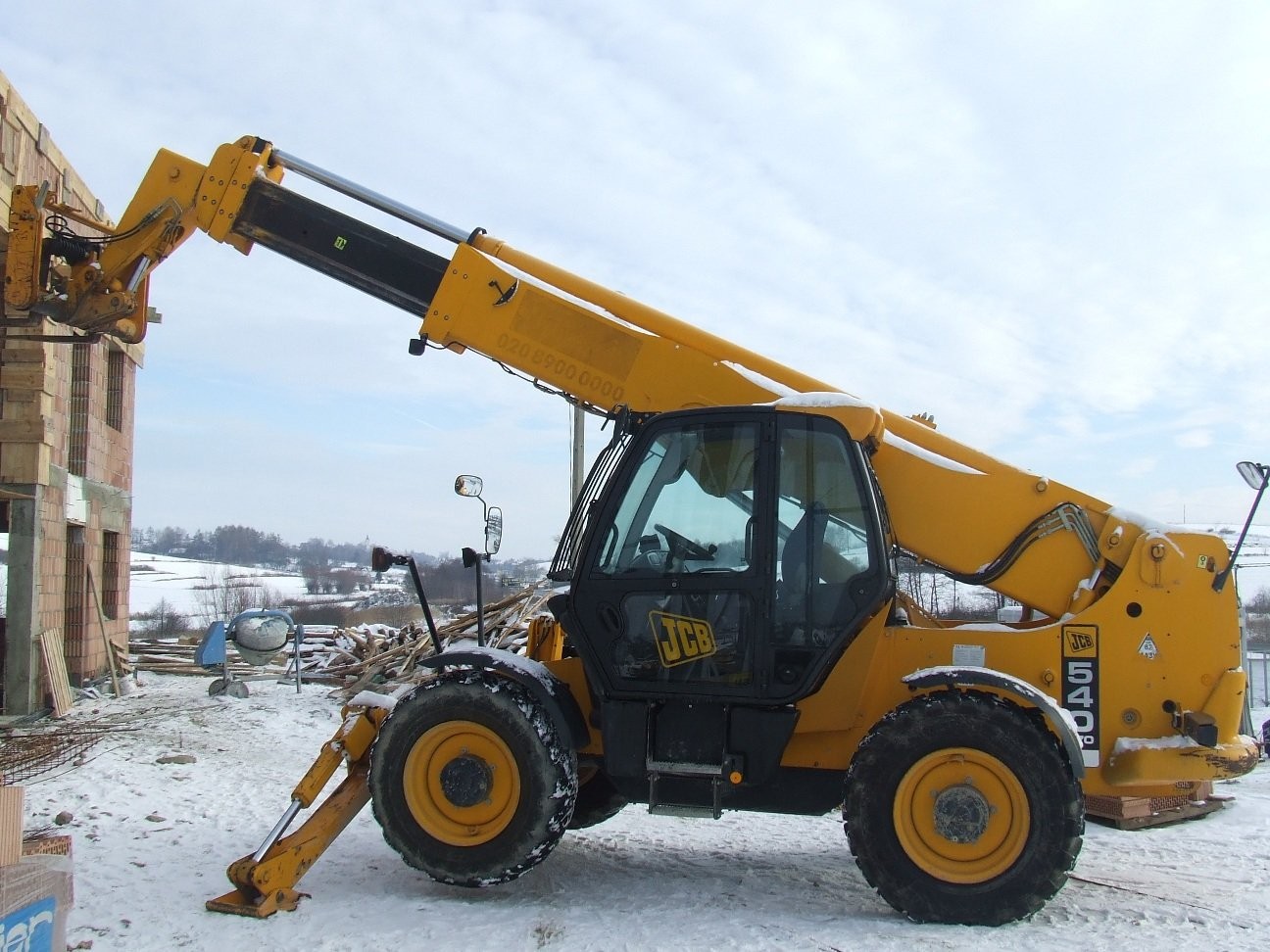 JCB 540-170 z roku 2008 /17m/