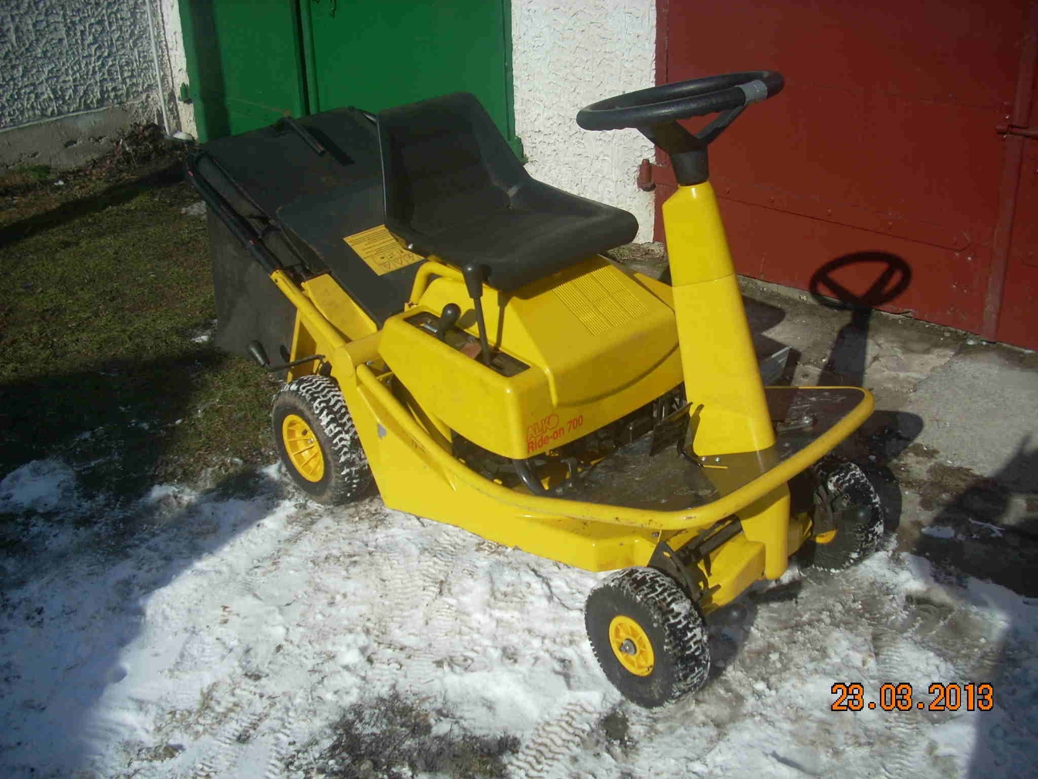 TRAKTOREK KOSIARKA ALKO RIDE-ON 700   SPRZEDANY!!! — zdjęcie 3