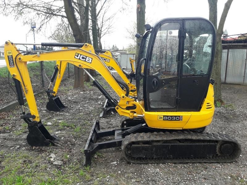JCB 8030 ZTS z 2007 roku - mini koparka — zdjęcie 1