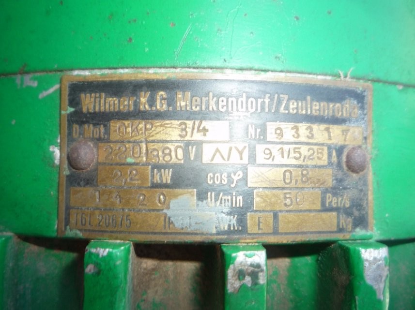 SILNIK ELEKTRYCZNY 3 FAZOWY 2,2KW — zdjęcie 2