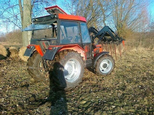 zetor 7340 turbo  tur widły 6340 7341 — zdjęcie 1