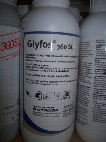 ROUNDUP 360 SL 20l randap glyfos — zdjęcie 1