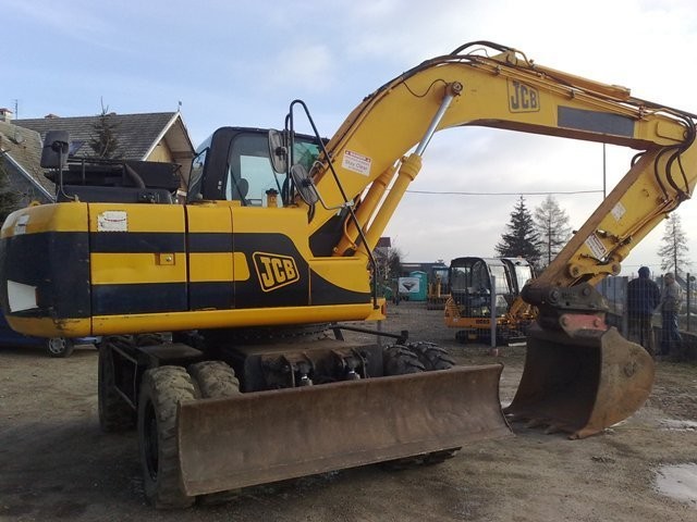 OKAZJA KOPARKA KOŁOWA JCB JS160W z 2003 6309mtg — zdjęcie 5