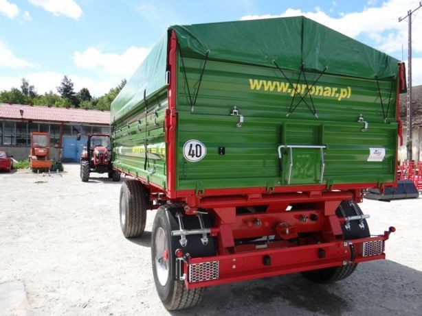 Przyczepa rolnicza 8 t paletowa PRONAR PT608 — zdjęcie 5