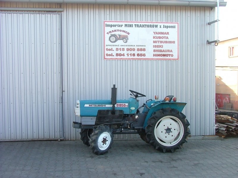 Mini Traktorek Mitsubishi D1850FD, 18KM, 4x4 — zdjęcie 1