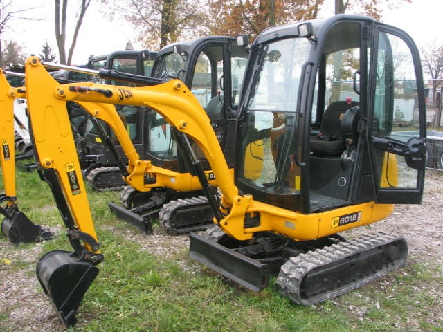 JCB 8018 2011 - minikoparki Kraków - sprzedam — zdjęcie 1